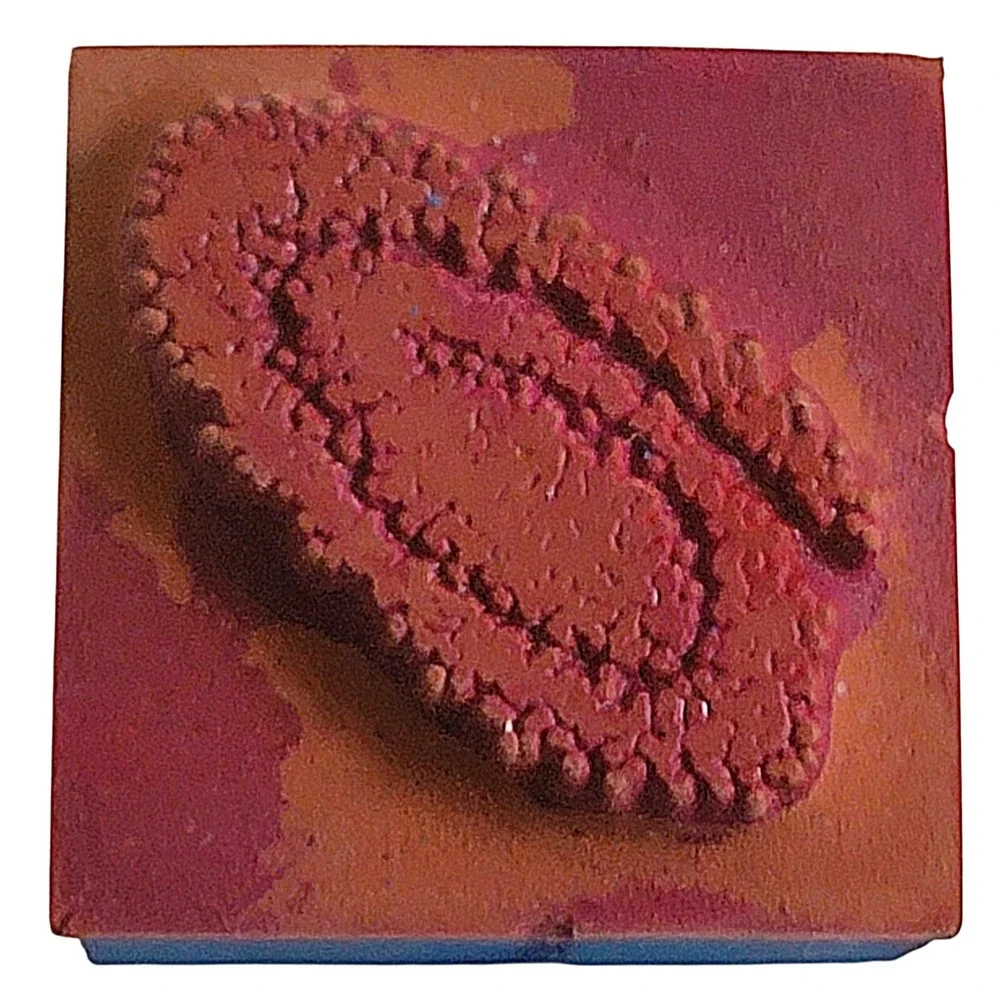 VTG Space Rubber Stamp Set 8 Pc Foam Stars Planets Galaxy‎ Celestial Milky Way